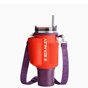 Stanley All Day 40 oz Quencher Carry-All Tigerlily Plum Crossbody bag